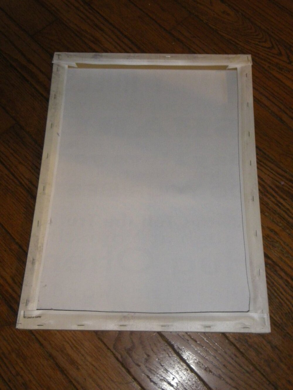 Large “Family Rules” Inspirational Wall Hanging Art Canvas on Wood Frame - Picture 4 of 4